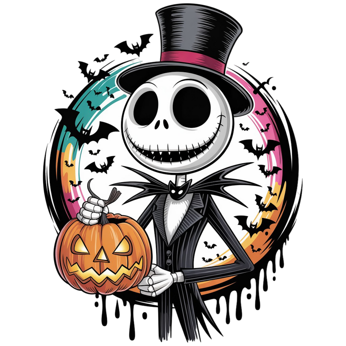 Jack Skellington DTF