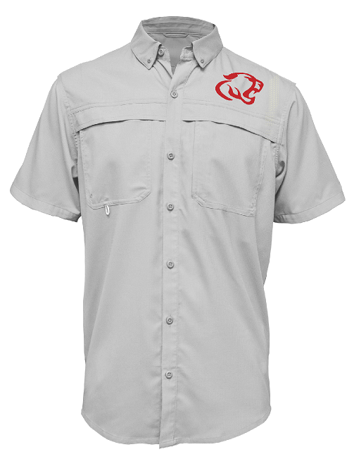 Cougars Fishing Shirt (Grey)