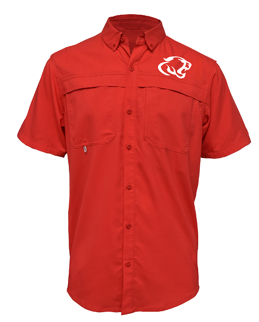 Cougars Fishing Shirt (Red)