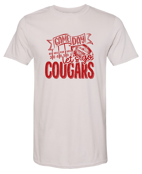 Game Day Let's Go Cougars