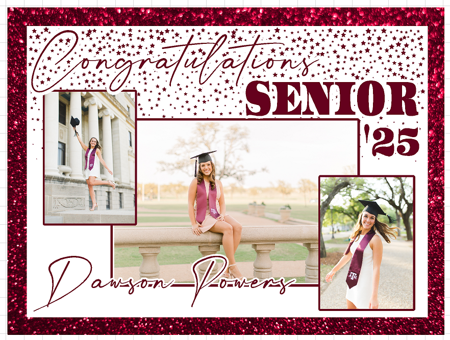 2025 Senior Banners (with grommets)
