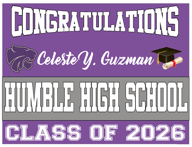 2026 Senior Signs (24x18 coroplast sign)
