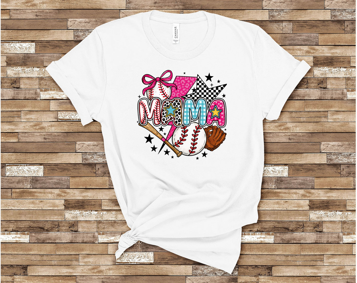 Baseball Mama Preppy