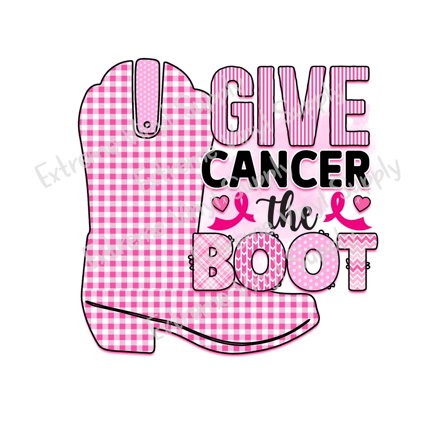 Breast Cancer Awareness Ready to Press Transfers