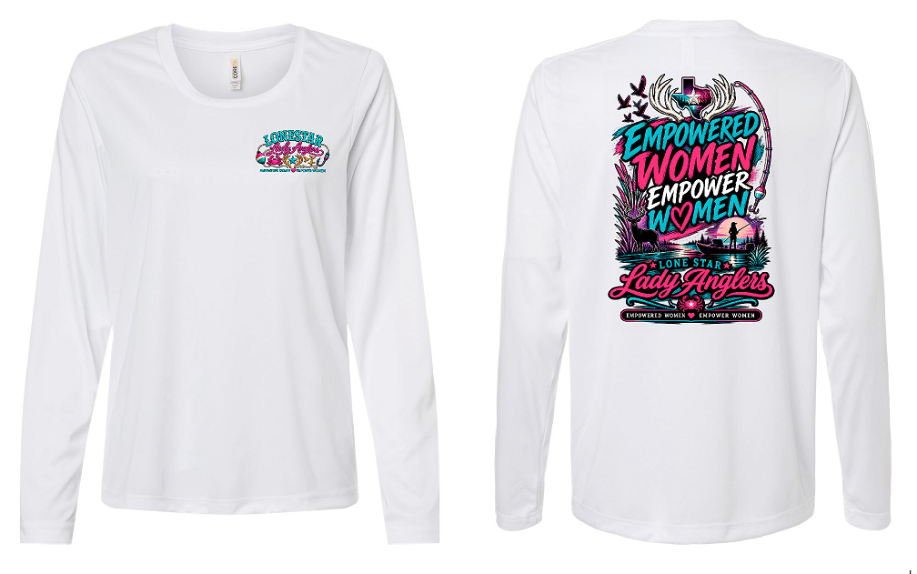Lonestar Lady Anglers Dri Fit Long Sleeve