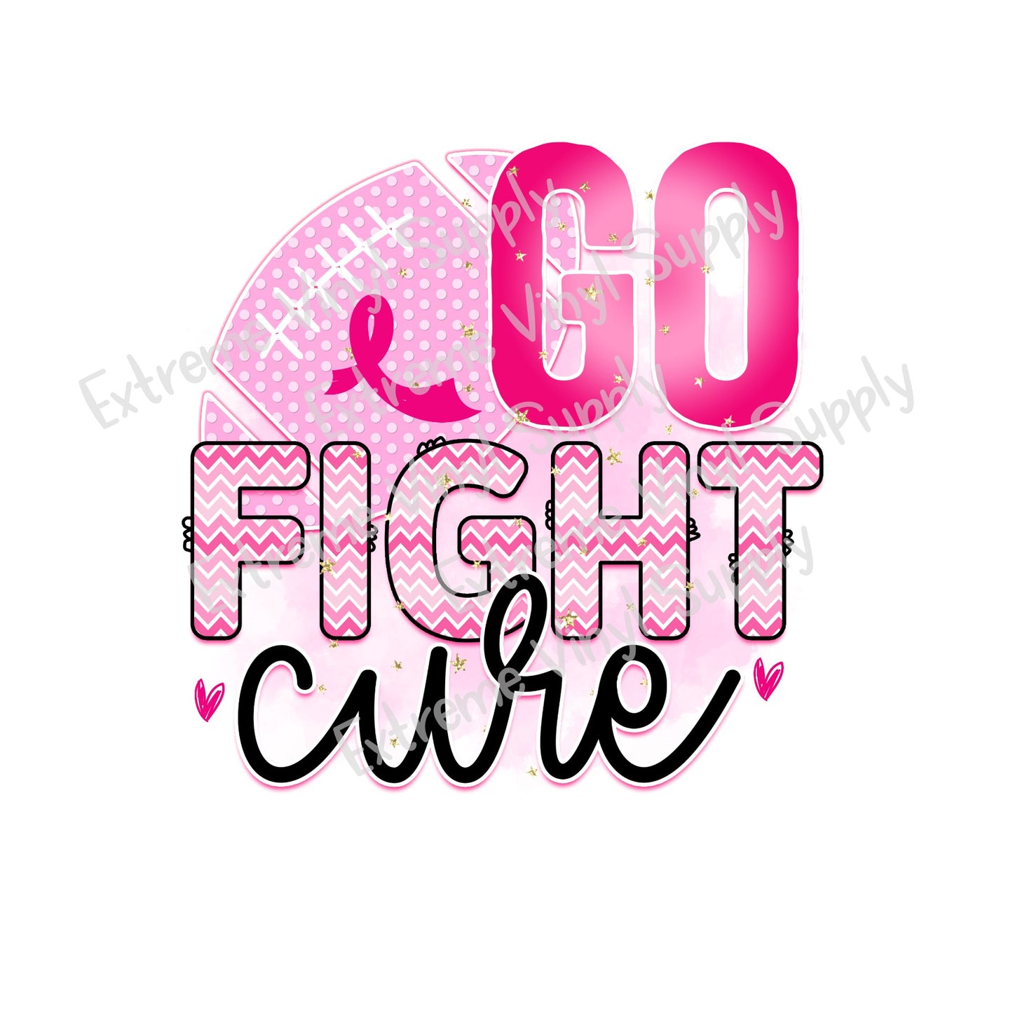 Breast Cancer Awareness Ready to Press Transfers