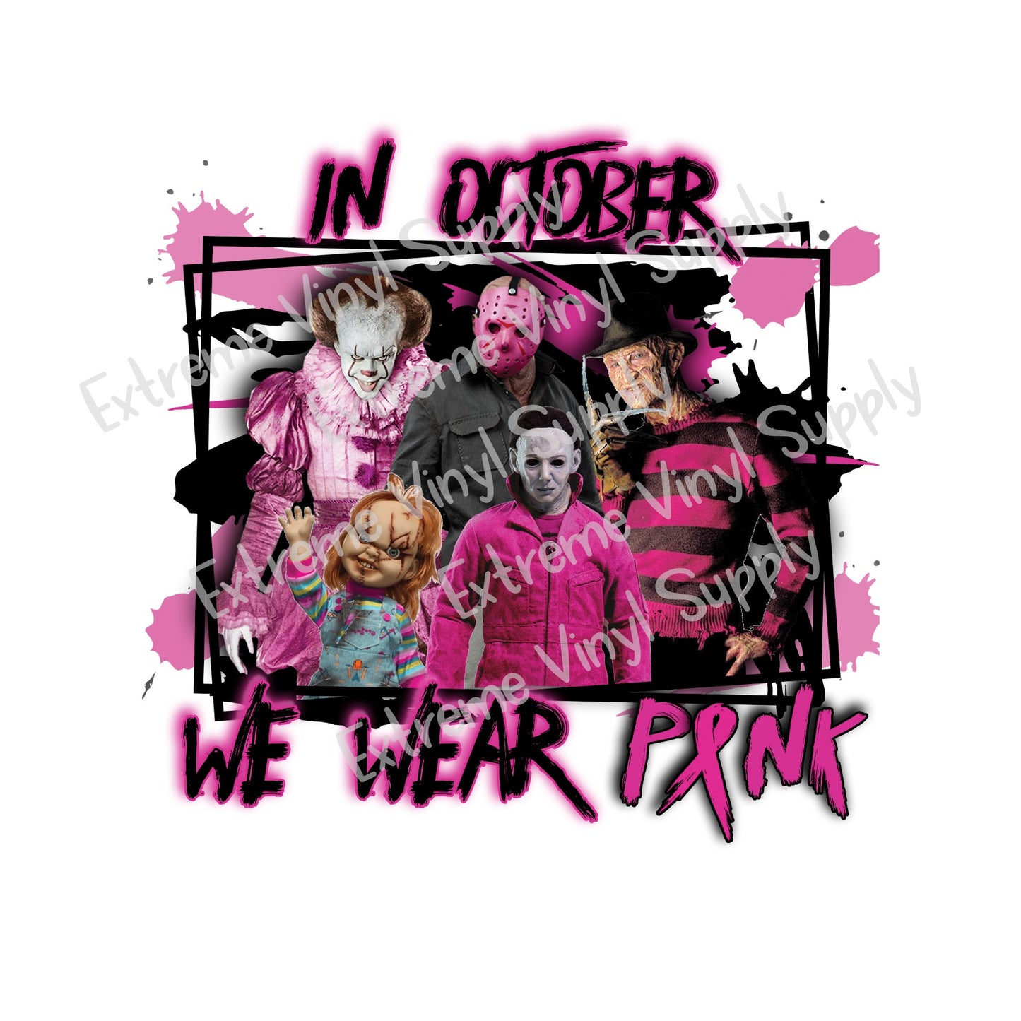 Breast Cancer Awareness Ready to Press Transfers