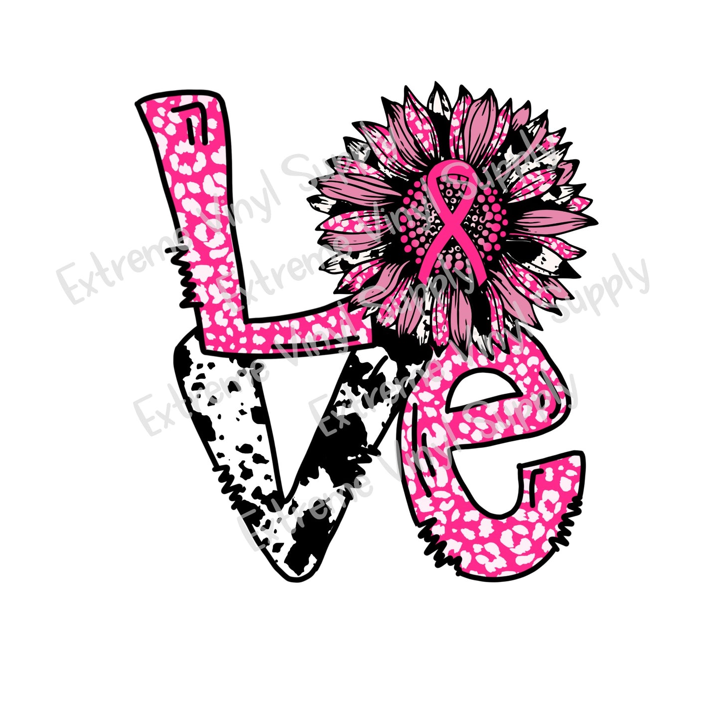 Breast Cancer Awareness Ready to Press Transfers