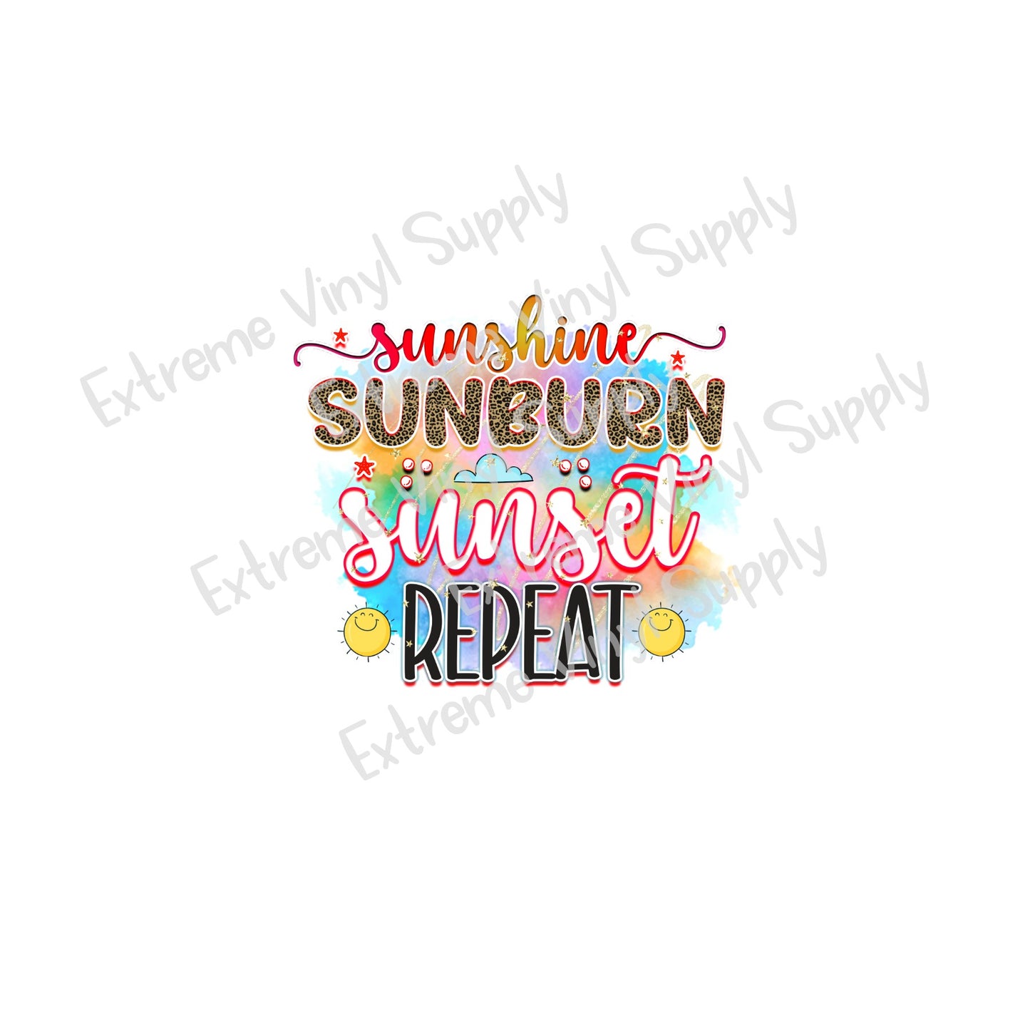Summer Ready to Press Transfer