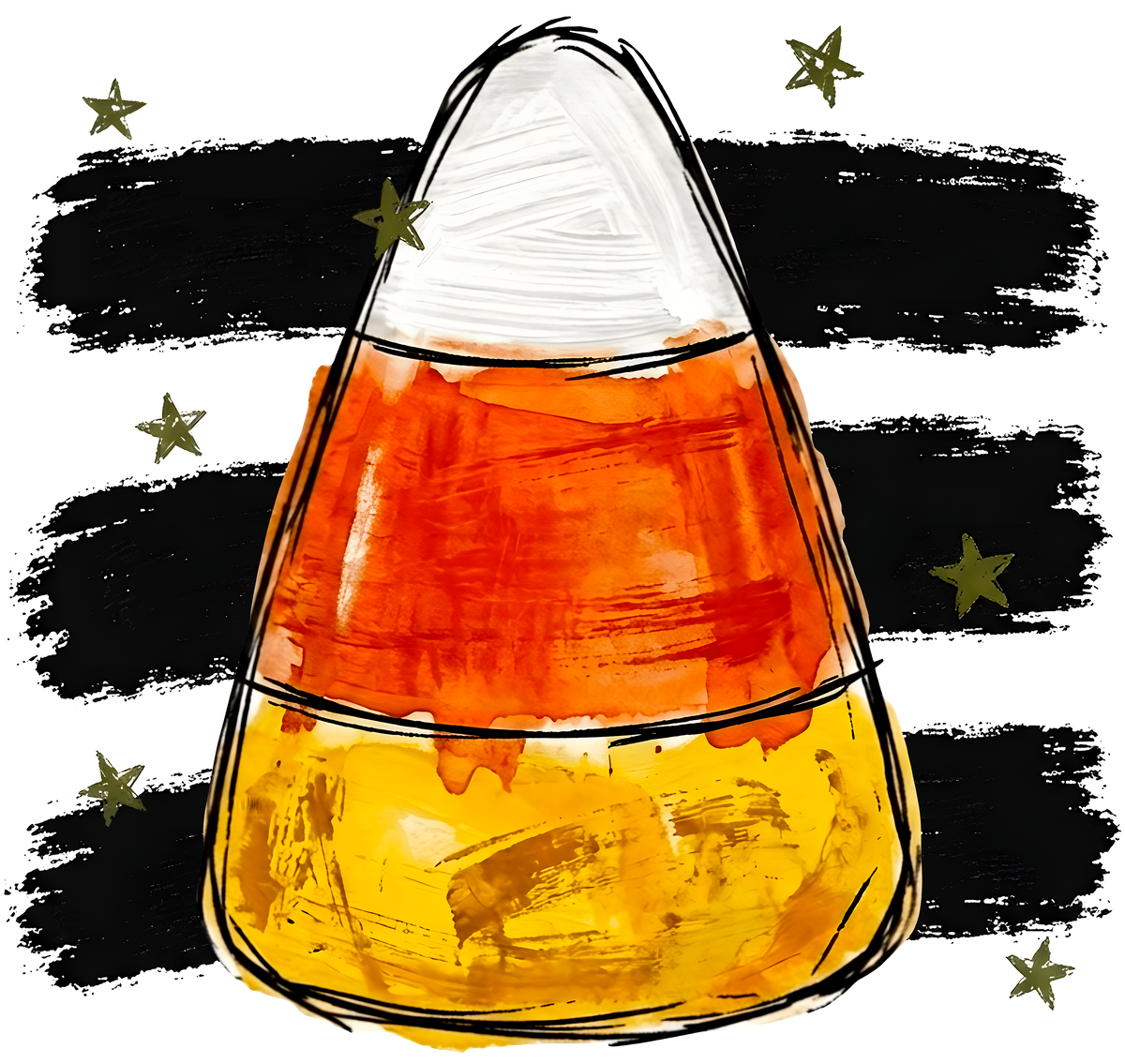 Candy Corn DTF