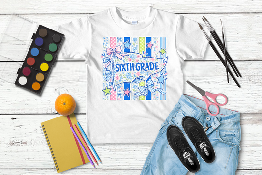B2S06 - 6th Grade Preppy Floral