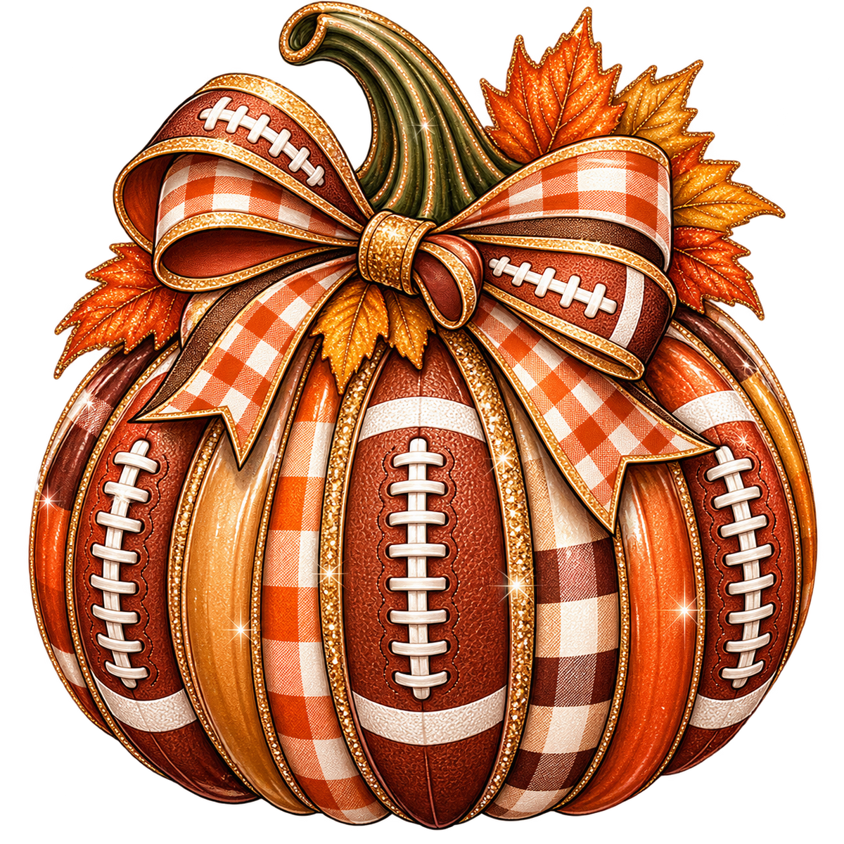 Football Pumpkin DTF