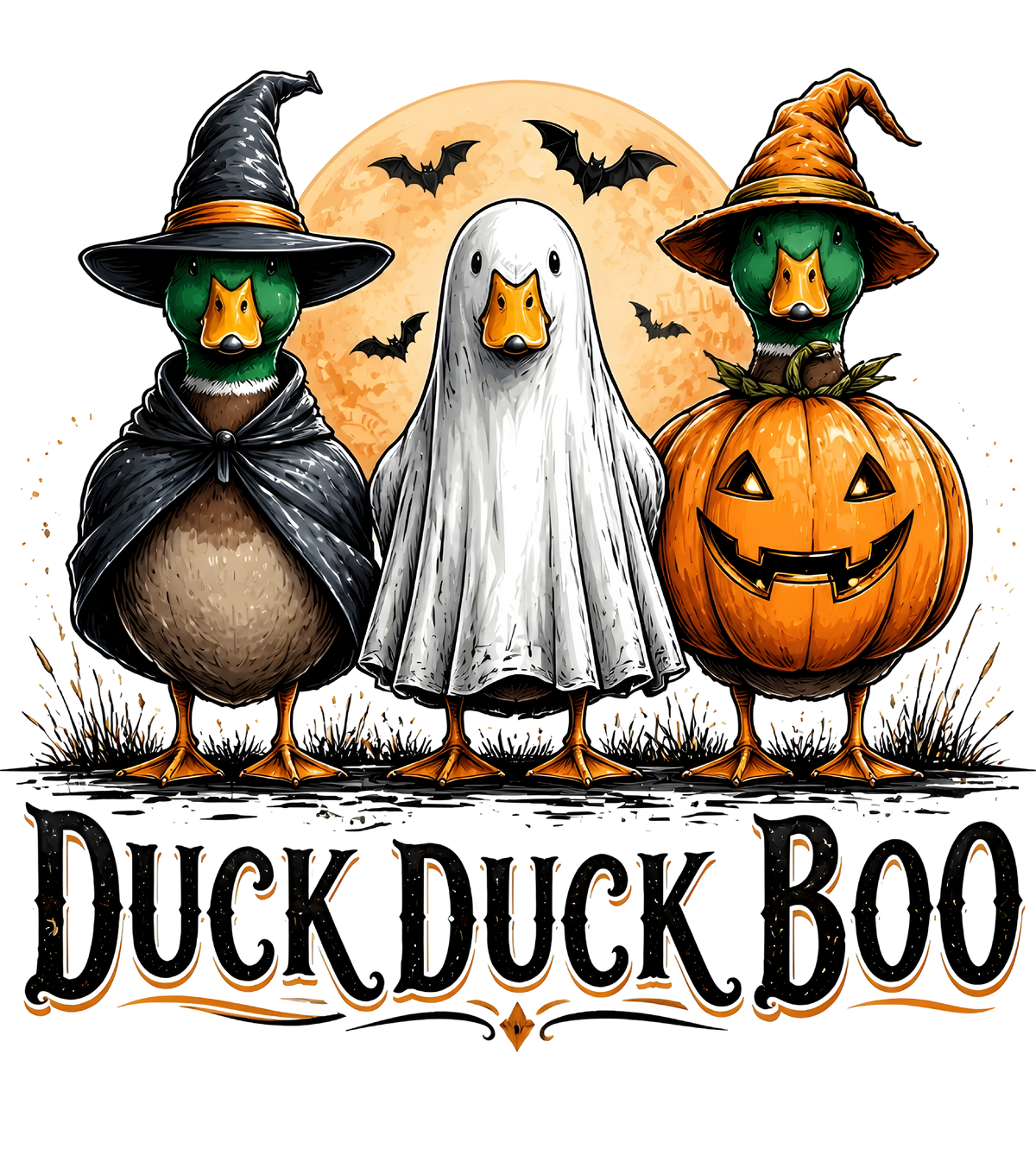 Duck Duck Boo DTF