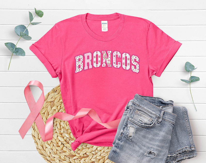 Pink Out Mascot DTFs