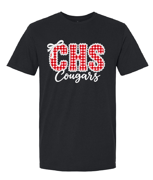 CHS Checkered Black Shirt