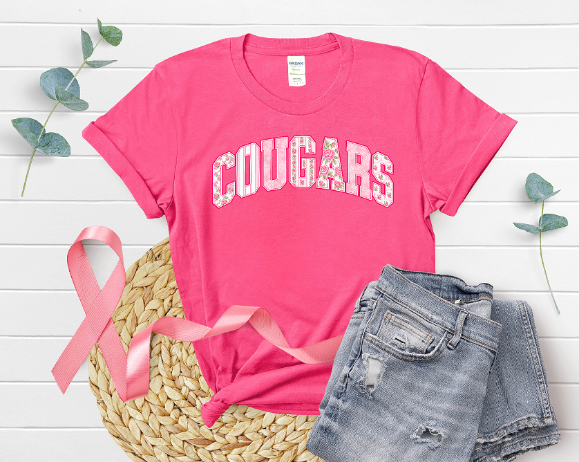 Pink Out Mascot DTFs
