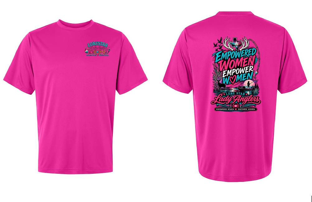Lonestar Lady Anglers Dri Fit