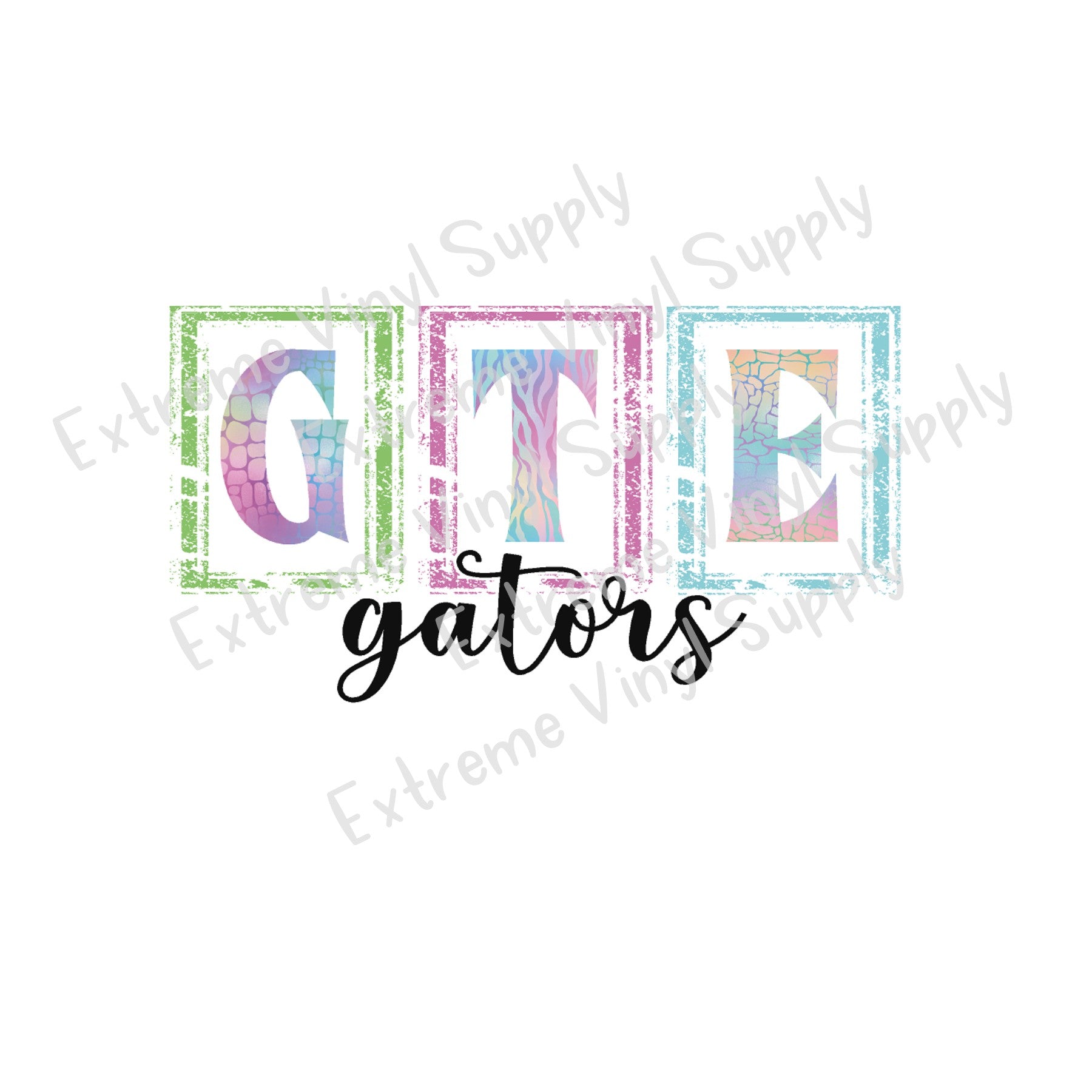 Printed Glitter HTV – Extreme Vinyl Supply, Inc.