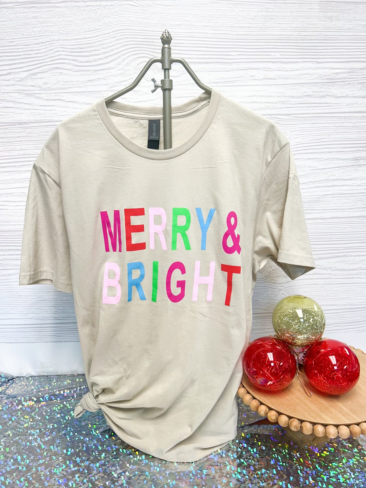 Completed Merry and Bright Shirts