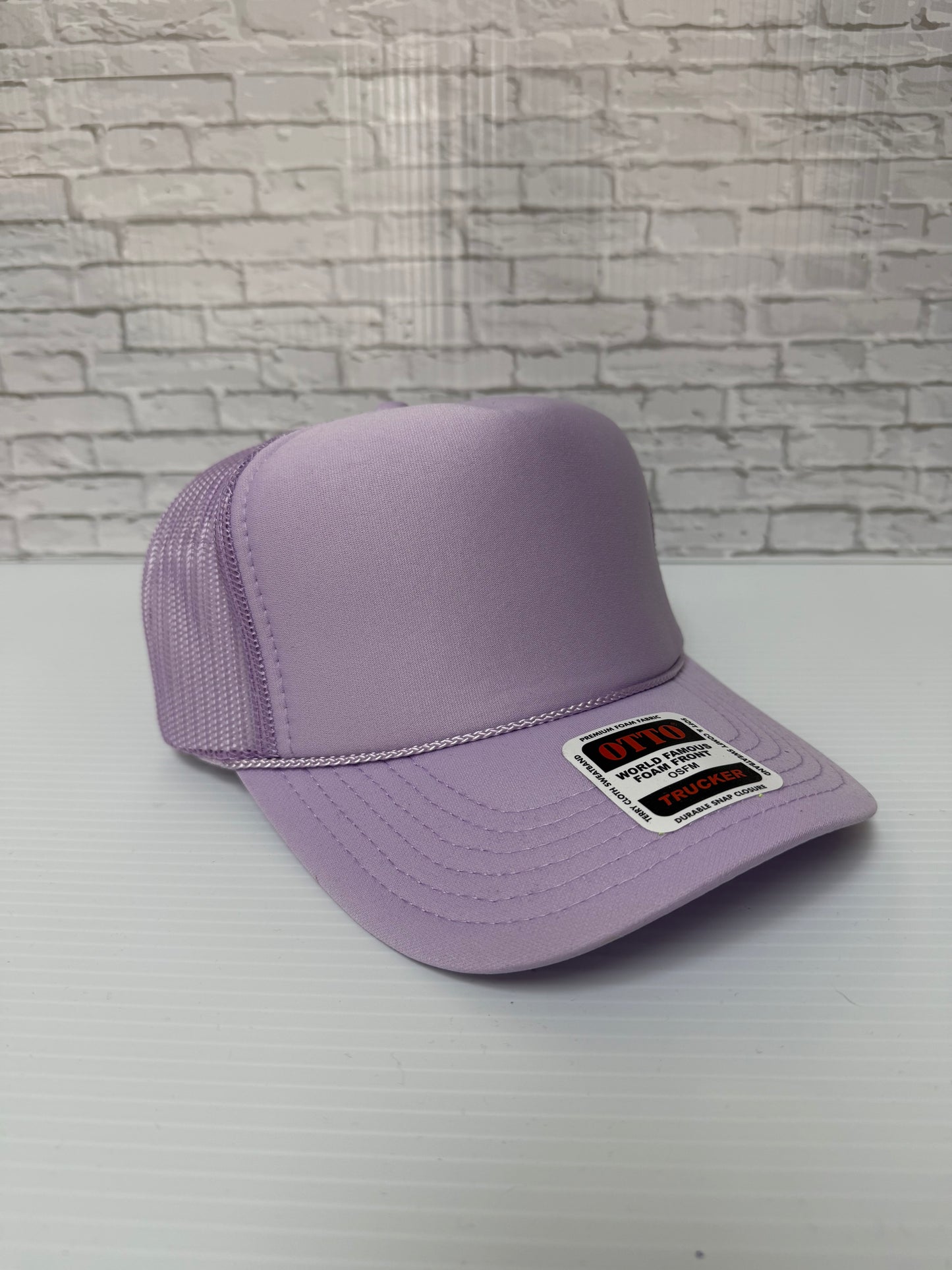 Light Purple/Light Purple Foam Hats