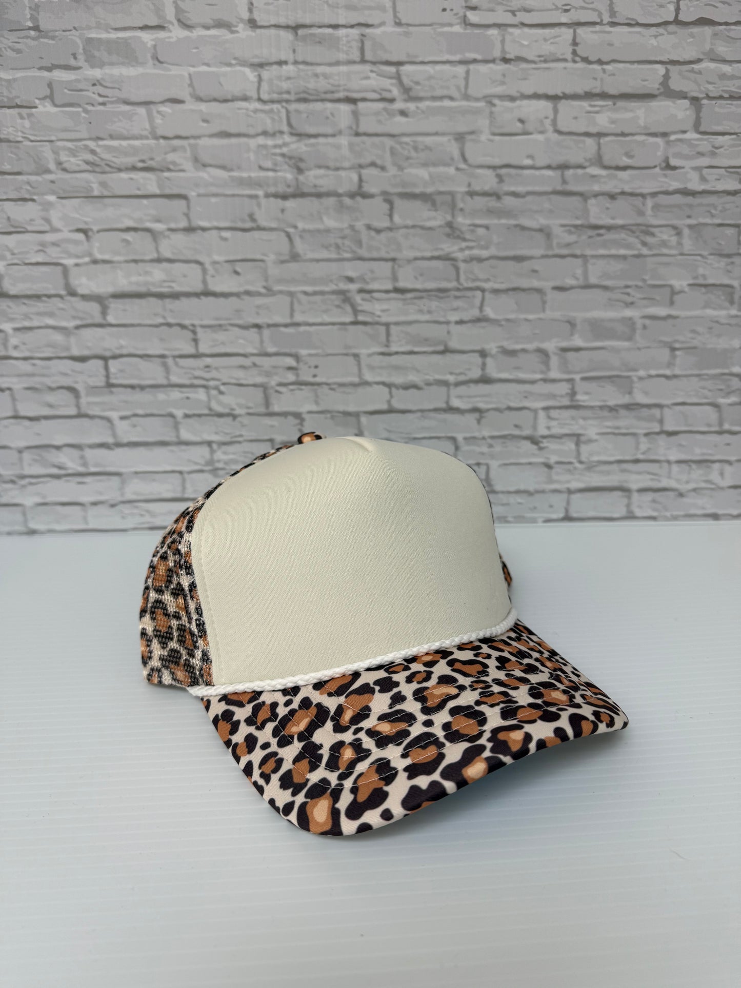 Natural/Light Cheetah Pattern Hats