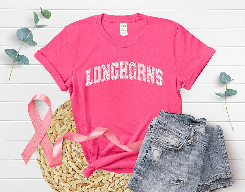 Pink Out Mascot DTFs
