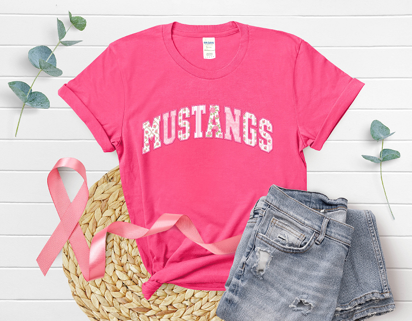 Pink Out Mascot DTFs
