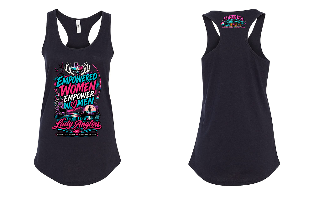 Lonestar Lady Anglers Dri Fit Tank Top