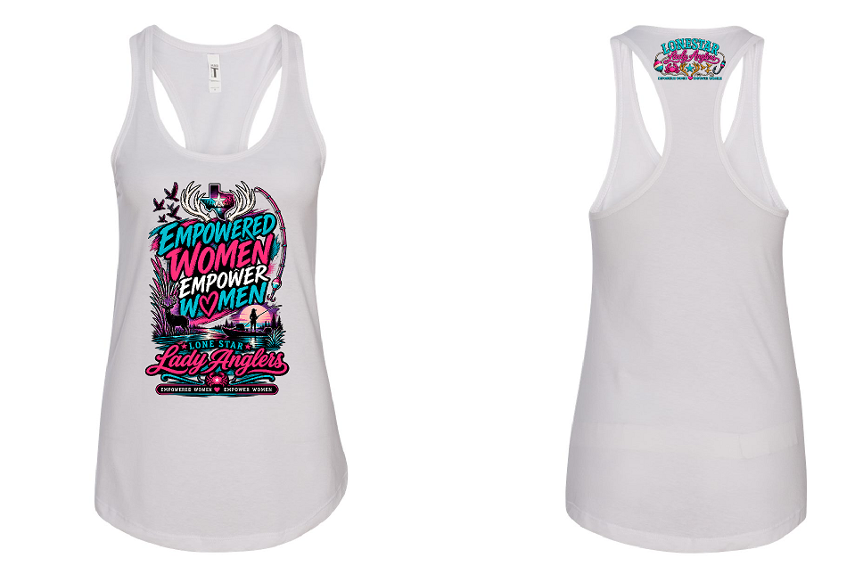 Lonestar Lady Anglers Dri Fit Tank Top