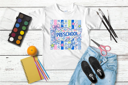 B2S09 - Preschool Preppy Floral
