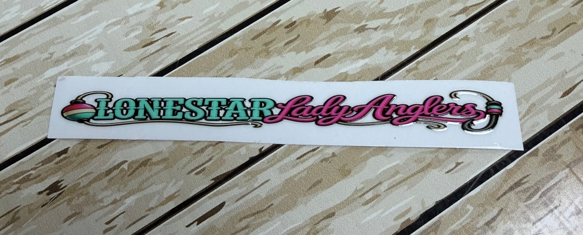 Lonestar Lady Anglers Car Decals