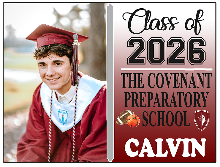 2026 Senior Signs (24x18 coroplast sign)