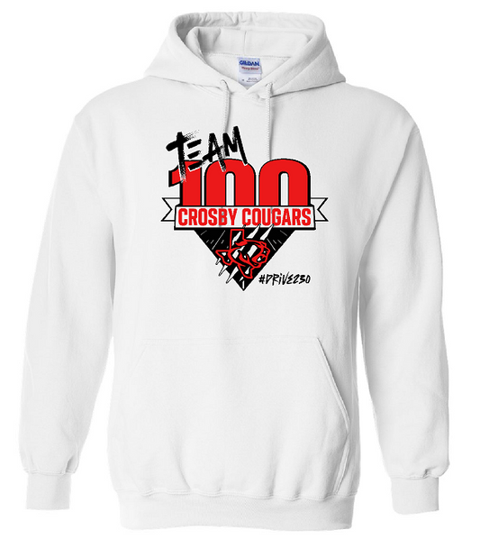 Crosby 100 Years White Hoodie