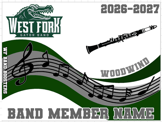 West Fork Band Sign