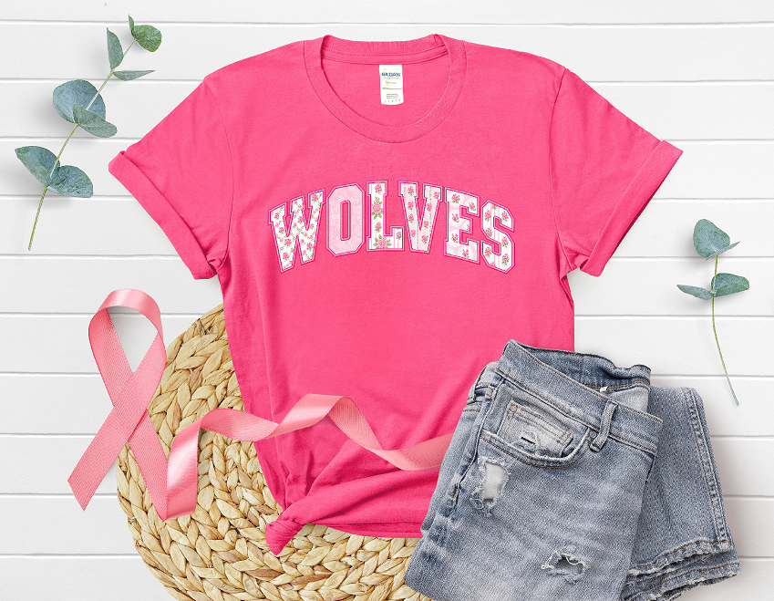 Pink Out Mascot DTFs