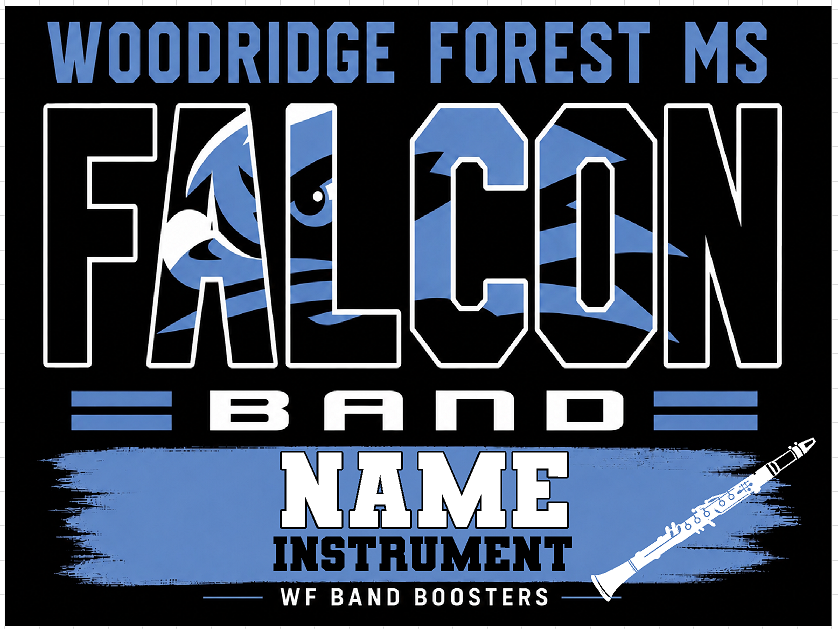 Woodridge Forest Band Sign