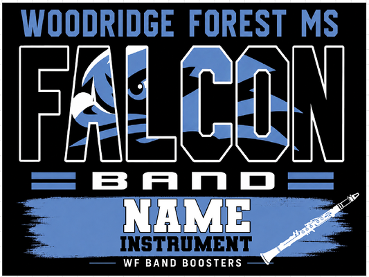Woodridge Forest Band Sign
