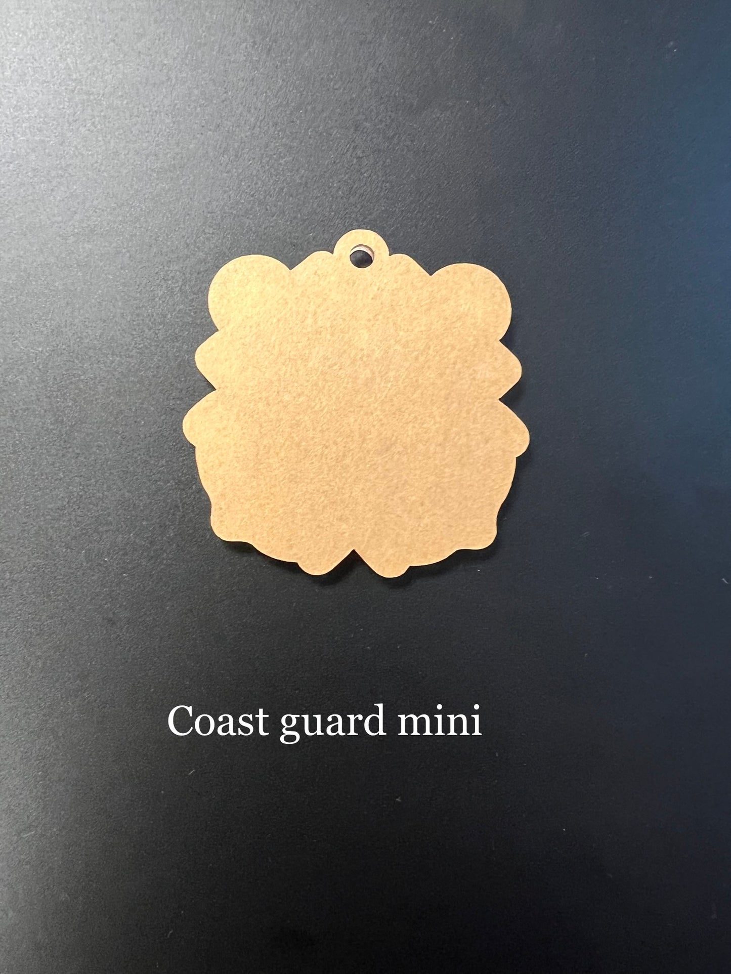 Military/First Responders Keychain Blanks