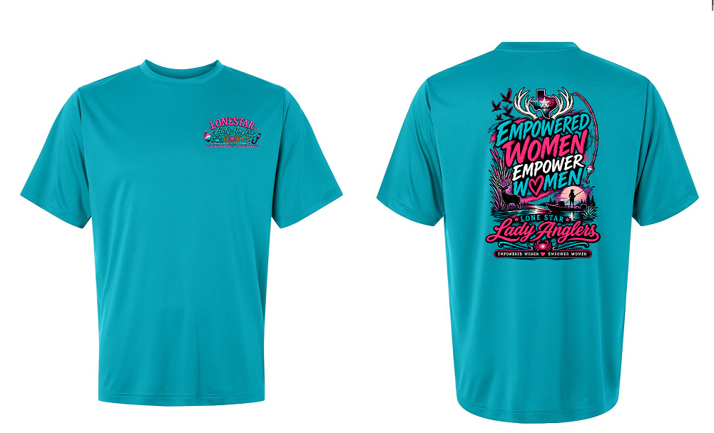 Lonestar Lady Anglers Dri Fit