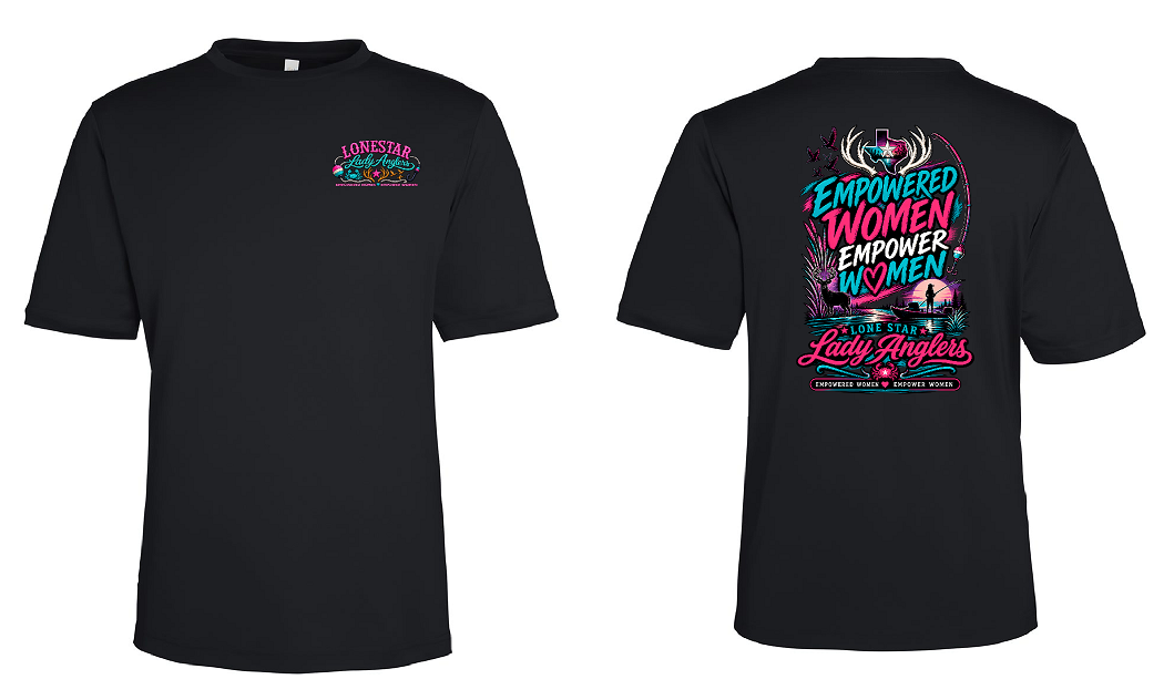 Lonestar Lady Anglers Dri Fit