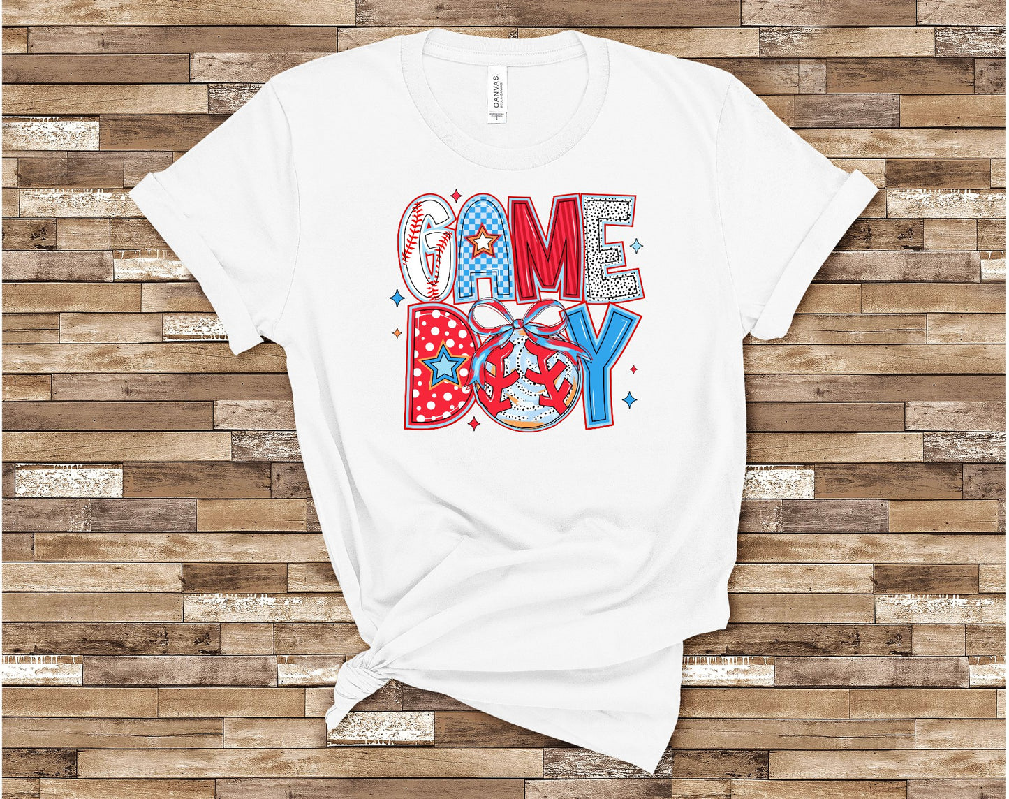 Game Day Baseball Patriotic