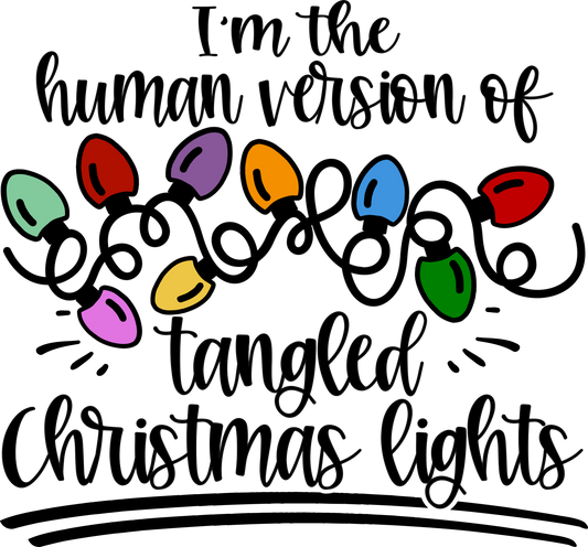 Tangled Christmas Lights