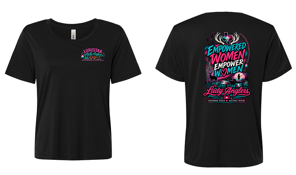Lonestar Lady Anglers Ladies Dri Fit