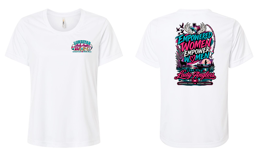 Lonestar Lady Anglers Ladies Dri Fit