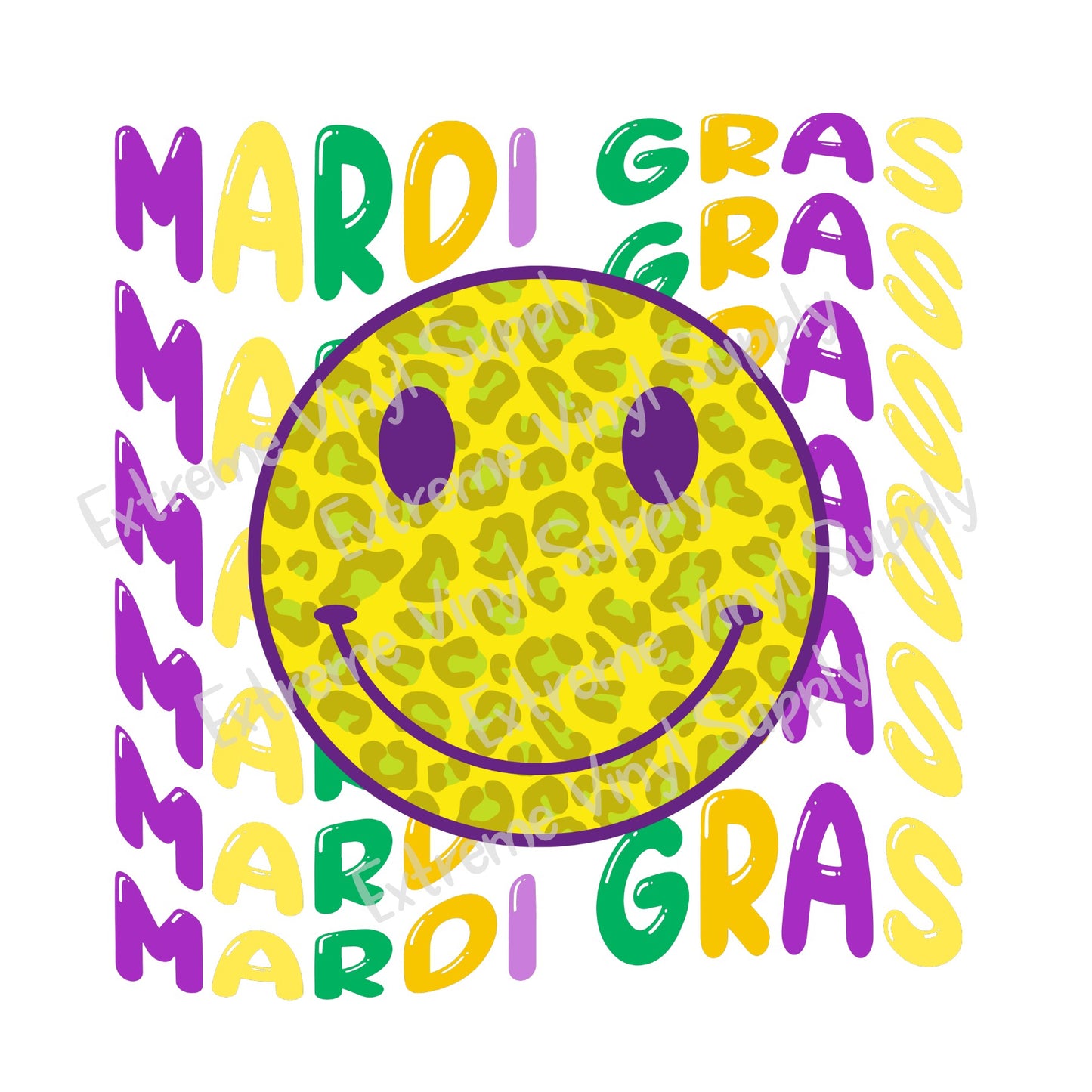 Mardi Gras Ready to Press Transfer