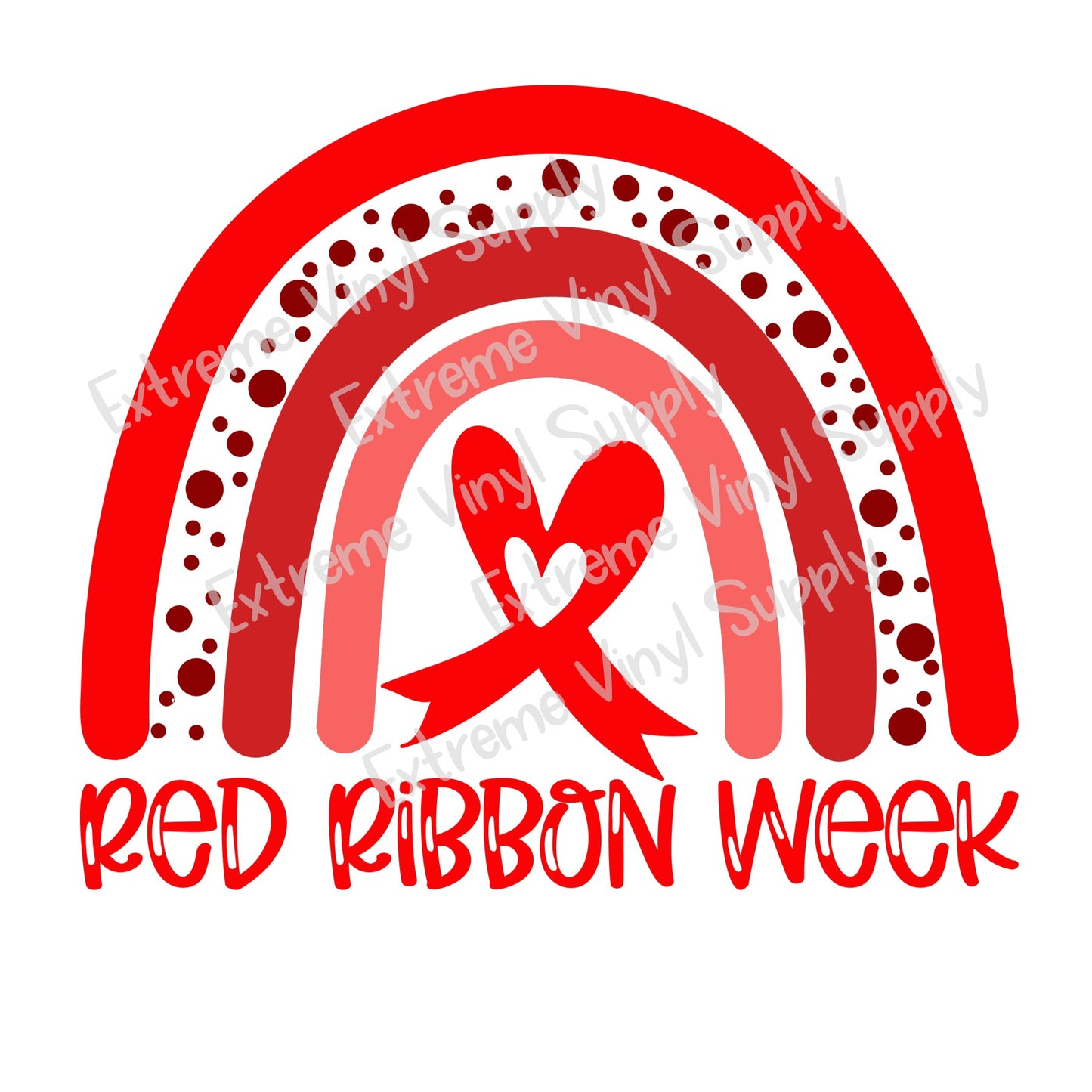 Red Ribbon Week Ready to Press Transfers