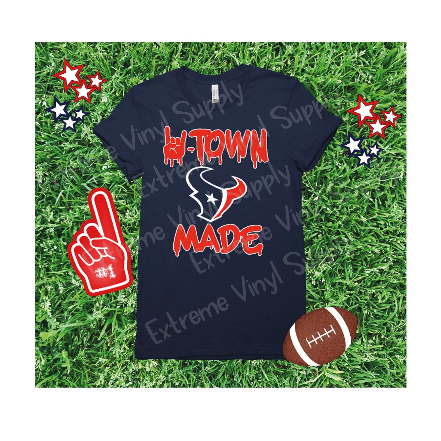 Completed Houston Texans Tee