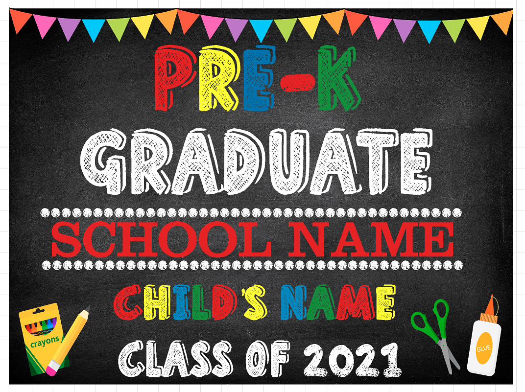 Pre-K & Kindergarten Signs and Banners