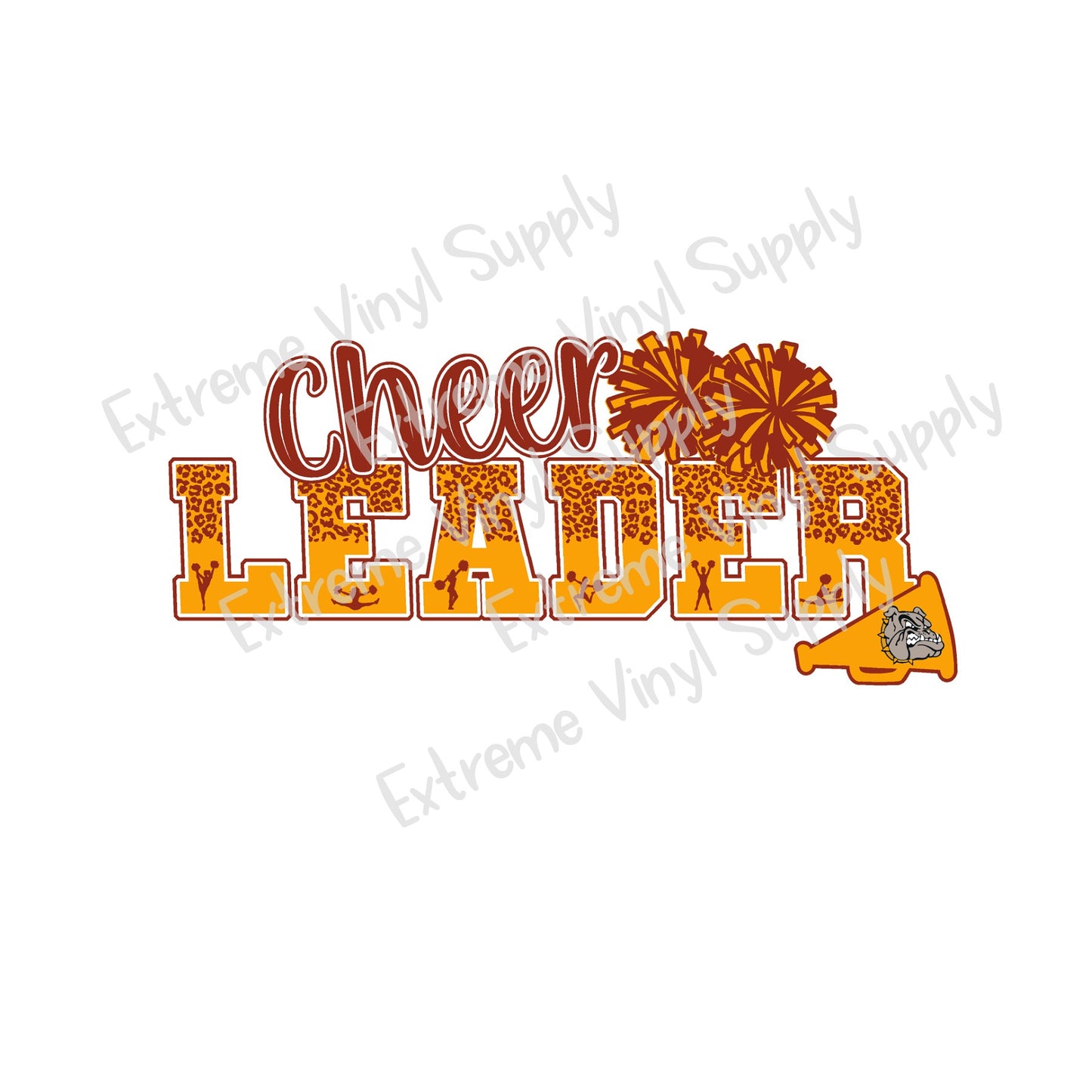 Cheer Ready to Press Transfer or Sublimation